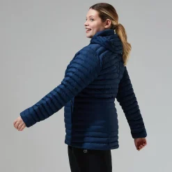 Berghaus Nula Micro Jacken für Damen - Dunkelblau-Damen Isolierend | Lightweight