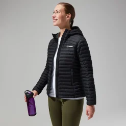 Berghaus Nula Micro Jacken für Damen - Schwarz-Damen Isolierend | Lightweight