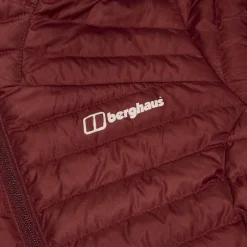 Berghaus Nula Micro Jacket Garnet für Damen - Rot-Damen Isolierend | Lightweight