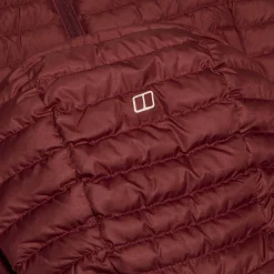 Berghaus Nula Micro Jacket Garnet für Damen - Rot-Damen Isolierend | Lightweight