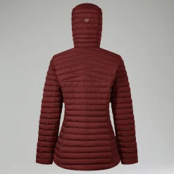 Berghaus Nula Micro Jacket Garnet für Damen - Rot-Damen Isolierend | Lightweight