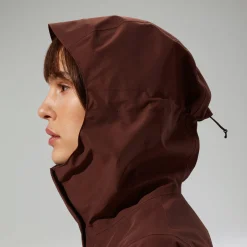 Berghaus Omeara Lange Jacke für Damen - Braun-Damen Wasserdicht