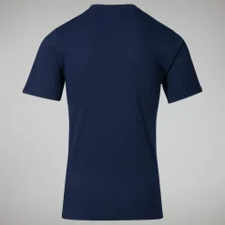 Berghaus Organic Big Classic Logo T-Shirt für Herren - Dunkelblau-Herren T-shirts