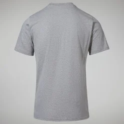 Berghaus Organic Big Classic Logo T-Shirt für Herren - Dunkelgrau-Herren T-shirts