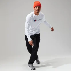 Berghaus Organic Big Logo Long Sleeve T-Shirt für Herren - We-Herren T-shirts