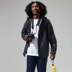 Berghaus Paclite 2.0 Jacken für Herren - Dunkelgrau-Herren Wasserdicht | Herren Leichte