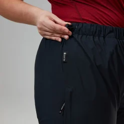 Berghaus Paclite Hose für Damen - Schwarz-Damen Überhosen | Lange Hosen