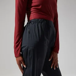 Berghaus Paclite Hose für Damen - Schwarz-Damen Überhosen | Lange Hosen
