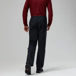 Berghaus Paclite Hose für Herren - Schwarz-Herren Lange Hosen | Überhosen