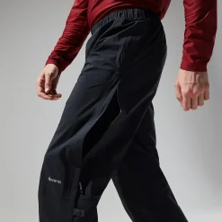 Berghaus Paclite Hose für Herren - Schwarz-Herren Lange Hosen | Überhosen