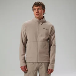 Berghaus Polartec-Fleece Prism Micro InterActive Herren-Jacke - Grau-Herren Fleece