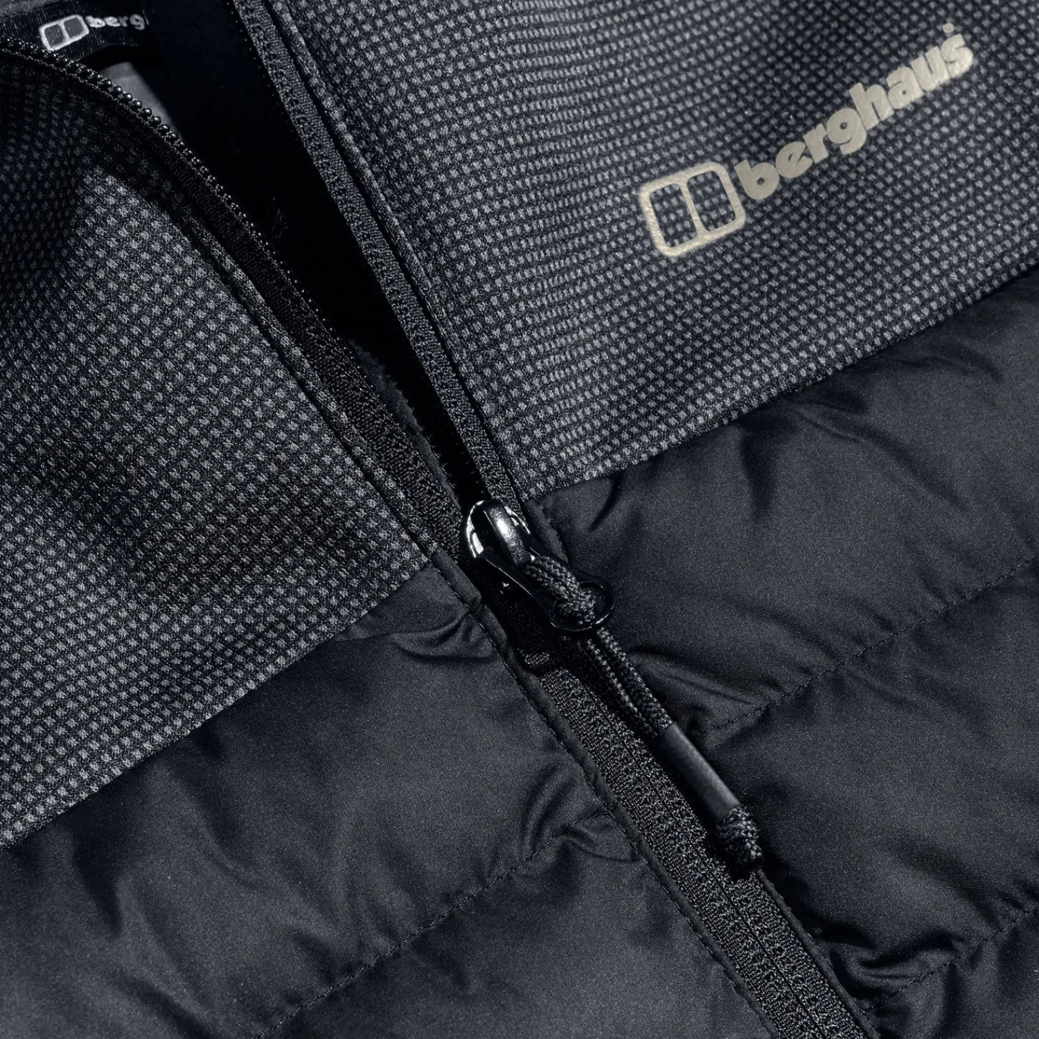 Berghaus Pravitale Hybrid Jacken für Herren - Schwarz/Grau-Herren Isolierend | Herren Leichte