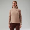 Berghaus Prism 2.0 Micro Half Zip Fleece für Damen - Pink-Damen Fleece