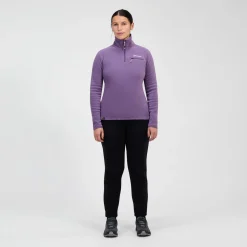 Berghaus Prism 2.0 Micro Half Zip Fleece für Damen - Violett-Damen Fleece