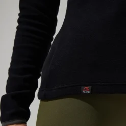 Berghaus Prism 2.0 Micro Half Zip Fleece für Damen - Schwarz-Damen Fleece