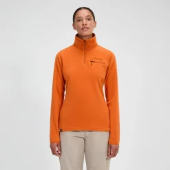 Berghaus Prism 2.0 Micro Half Zip Fleece für Damen - Orange-Damen Fleece