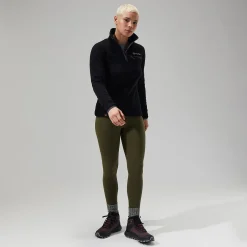 Berghaus Prism 2.0 Micro Half Zip Fleece für Damen - Schwarz-Damen Fleece