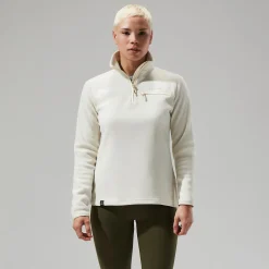 Berghaus Prism 2.0 Micro Half Zip Fleece für Damen - Naturfarben-Damen Fleece
