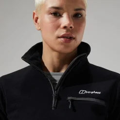 Berghaus Prism 2.0 Micro Half Zip Fleece für Damen - Schwarz-Damen Fleece
