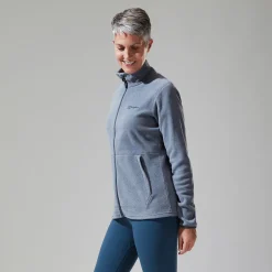 Berghaus Prism 2.0 Micro InterActive Fleece für Damen - Hellgrau/Grau-Damen Fleece