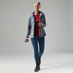 Berghaus Prism 2.0 Micro InterActive Fleece für Damen - Hellgrau/Grau-Damen Fleece