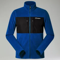 Berghaus Prism Guide InterActive Polartec Fleecejacke für Herren - Blau/Schwarz-Herren Fleece
