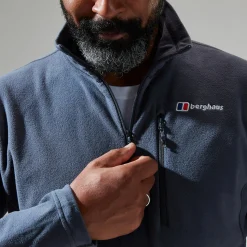 Berghaus Prism Micro Polartec Half Zip Fleece für Herren - Dunkelgrau-Herren Fleece