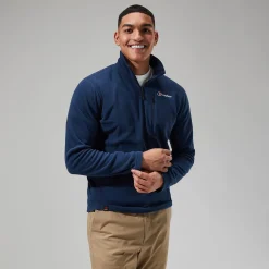 Berghaus Prism Micro Polartec Half Zip Fleece für Herren - Dunkelblau-Herren Fleece