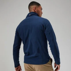 Berghaus Prism Micro Polartec Half Zip Fleece für Herren - Dunkelblau-Herren Fleece