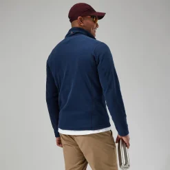 Berghaus Prism Micro Polartec Half Zip Fleece für Herren - Dunkelblau-Herren Fleece