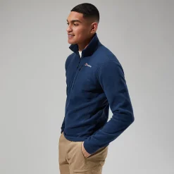 Berghaus Prism Micro Polartec Half Zip Fleece für Herren - Dunkelblau-Herren Fleece