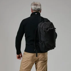 Berghaus Prism Micro Polartec Half Zip Fleece für Herren - Schwarz-Herren Fleece