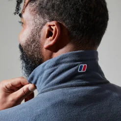 Berghaus Prism Micro Polartec Half Zip Fleece für Herren - Dunkelgrau-Herren Fleece
