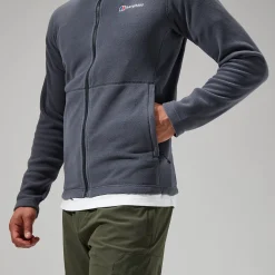 Berghaus Prism Micro Polartec Interactive Jacken für Herren - Dunkelgrau-Herren Fleece