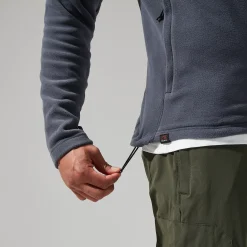 Berghaus Prism Micro Polartec Interactive Jacken für Herren - Dunkelgrau-Herren Fleece