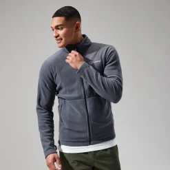 Berghaus Prism Micro Polartec Interactive Jacken für Herren - Dunkelgrau-Herren Fleece