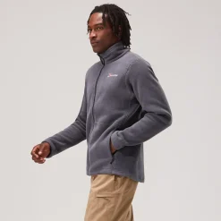 Berghaus Prism Polartec InterActive Jacken für Herren - Dunkelgrau-Herren Fleece