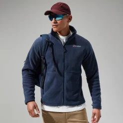 Berghaus Prism Polartec InterActive Jacken für Herren - Dunkelblau-Herren Fleece