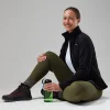 Berghaus Prism Polartec InterActive Jacken für Damen - Schwarz-Damen Fleece
