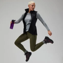 Berghaus Prism Polartec InterActive Weste für Damen - Schwarz-Damen Fleece | Westen