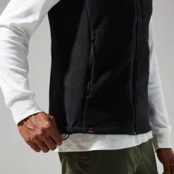 Berghaus Prism Polartec InterActive Weste für Herren - Schwarz-Herren Fleece | Westen