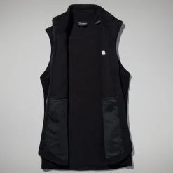 Berghaus Prism Polartec InterActive Weste für Damen - Schwarz-Damen Fleece | Westen