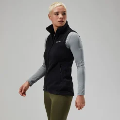 Berghaus Prism Polartec InterActive Weste für Damen - Schwarz-Damen Fleece | Westen