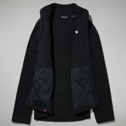Berghaus Prism Polartec InterActive Jacken für Herren - Schwarz-Herren Fleece