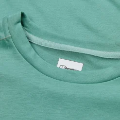 Berghaus Relaxed Kurzarm Tech-Shirt für Herren - Grün-Herren Baselayer