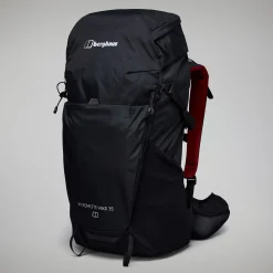 Berghaus Remote Hike 35 Rucksäcke für Damen - Schwarz- Reisetaschen | Wandern
