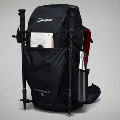 Berghaus Remote Hike 35 Rucksäcke für Damen - Schwarz- Reisetaschen | Wandern