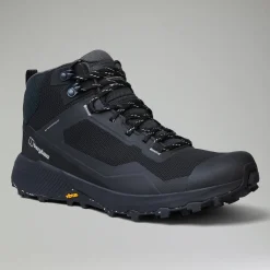 Berghaus Revolute Active Mid Herren-Schuh Grau/Schwarz-Herren Wanderschuhe