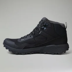 Berghaus Revolute Active Mid Herren-Schuh Grau/Schwarz-Herren Wanderschuhe