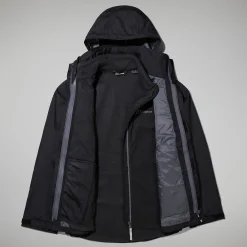 Berghaus RG Alpha 2.0 3-In-1 Jacken für Herren - Schwarz-Herren 3 In 1 Jacken | Wasserdicht